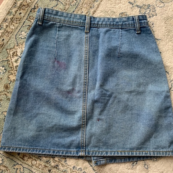 Jean mini skirt - Picture 4 of 4